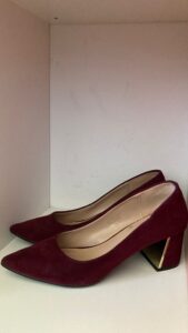 Rote/Bordeaux Pumps